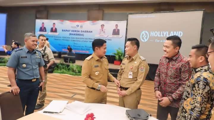 Wabup Humbahas Hadiri Rakerda Program Bangga Kencana dan Percepatan Penurunan Stunting 2024