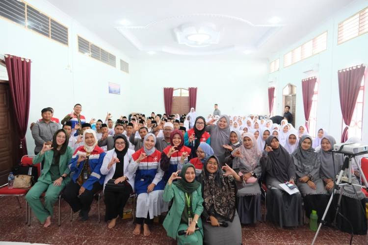 Cegah Scabies, Siswa Madrasah Antusias Ikuti Edukasi Kesehatan