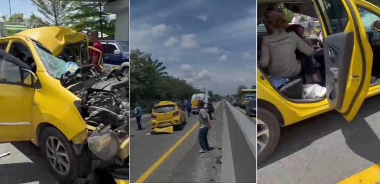 1 Tewas dan 2 Luka-luka Dalam Kecelakaan di Tol Tanjungmorawa Km 29.400