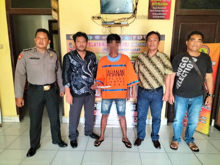 Acungkan Pisau, Sopir Angkot Ini Ditangkap Polisi Kasus Penganiayaan