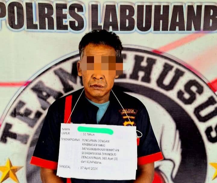 Perampok yang Bunuh Korbannya Ditangkap di Labura