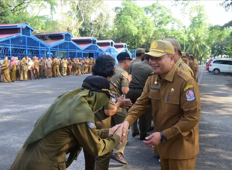 Kehadiran ASN Pemkab Deliserdang Usai Libur Idulfitri 98,61 Persen