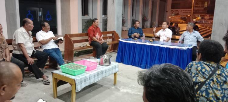 Iman Irdian Saragih Berkunjung ke HKBP Tebingtinggi