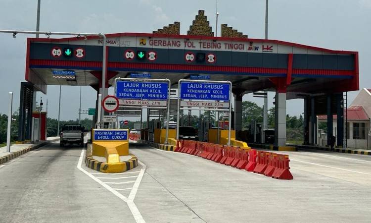 Ruas Tol Tebingtinggi - Sinaksak Kena Tarif Rp 2.000