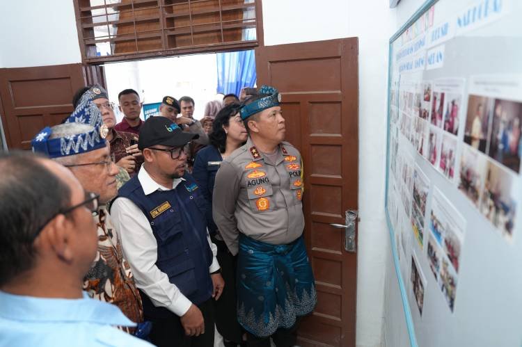 Kapolda Sumut Canangkan Desa Bersinar di Tanjungbalai