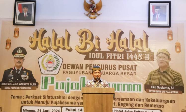 Halal Bihalal Pujakusuma, Pj Gubernur Harap Ormas Berikan Dampak Positif