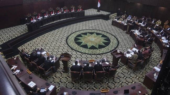 MK Gelar Sidang Putusan Sengketa Pilpres 22 April