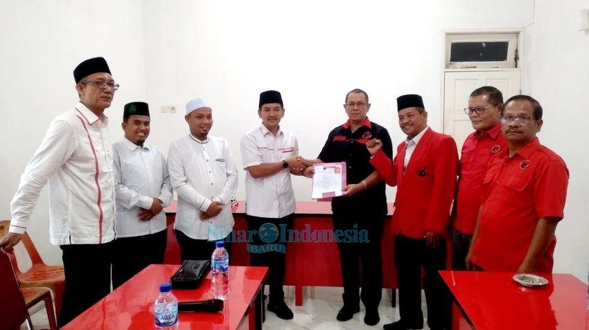 Iman Irdian Saragih Daftar Bacalon Wali Kota ke PDIP, Demokrat dan PPP Tebingtinggi