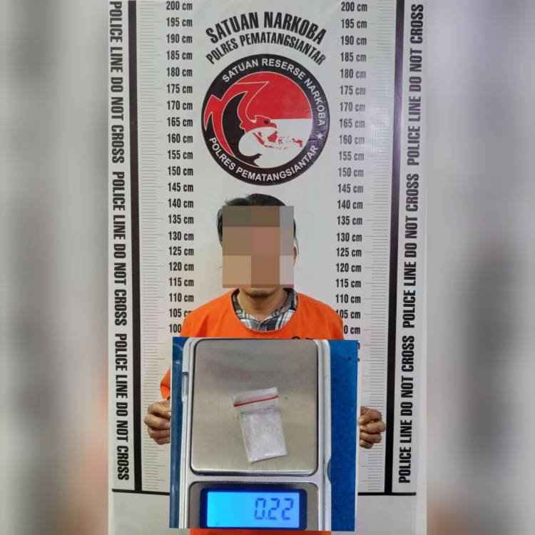 Seorang Residivis Narkotika Ditangkap Polisi Bawa Sabu