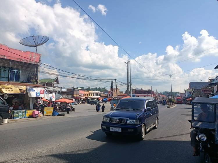 Biasanya Macet, Jalinsum Siborongborong-Tarutung  Lengang pada Jumat Sore