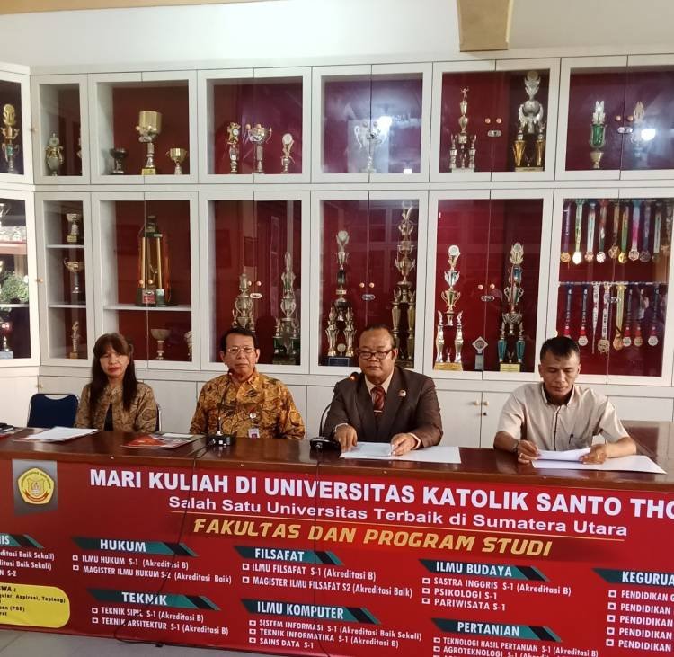 Universitas Katolik Santo Thomas Medan Tidak Terkait TPPO Berkedok Magang Pengiriman Mahasiswa ke Jerman