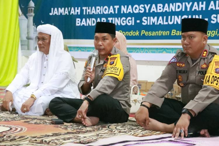 Waka Polda Sumut Silaturahmi Bersama Tokoh Agama di Simalungun