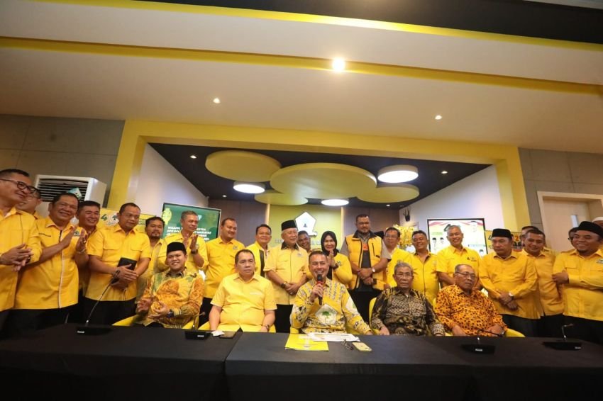 Halal Bihalal Golkar, Ijeck Siap Maju Calon Gubernur Sumut