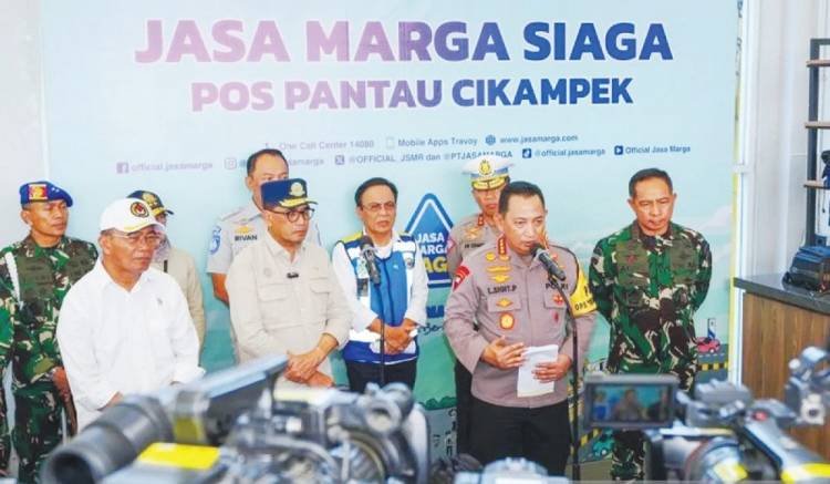 Kapolri Pastikan Semua Pihak Bersinergi Layani Arus Balik Lebaran