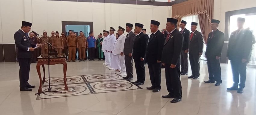 Pj Bupati Palas Lantik Pejabat Eselon III dan IV