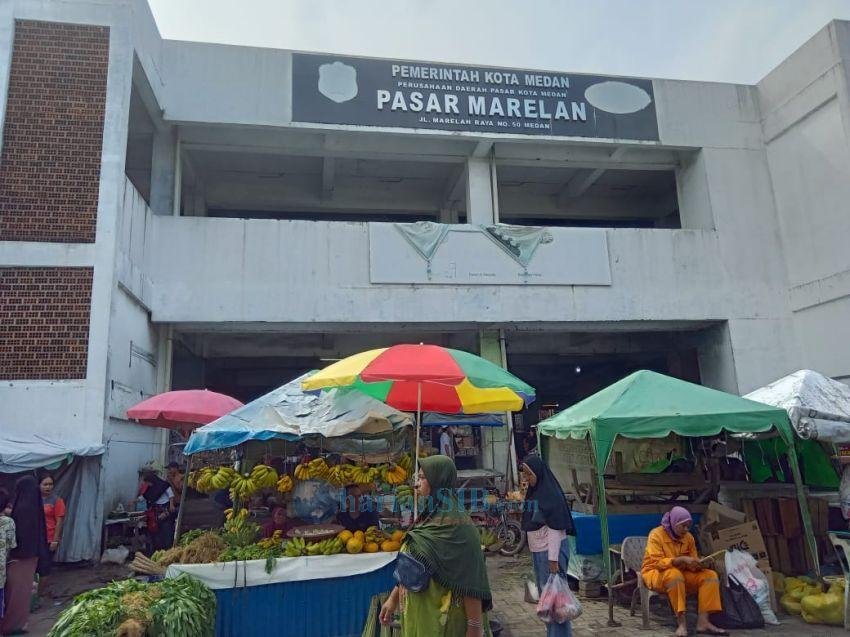 Kondisi Pasar Marelan Memprihatinkan