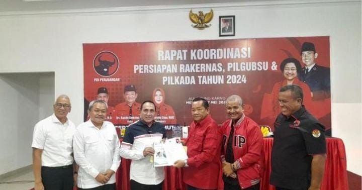 Foto Presiden Jokowi Tidak Ada, PDIP Sumut Minta Maaf