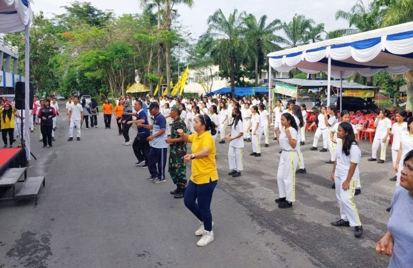 Ratusan Pelajar SMA di Lubukpakam Antusias Ikuti Gebyar Sekolah Sehat
