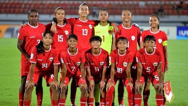 Tim Putri Indonesia Kalah Telak 0-12 di Piala Asia U-17 Wanita