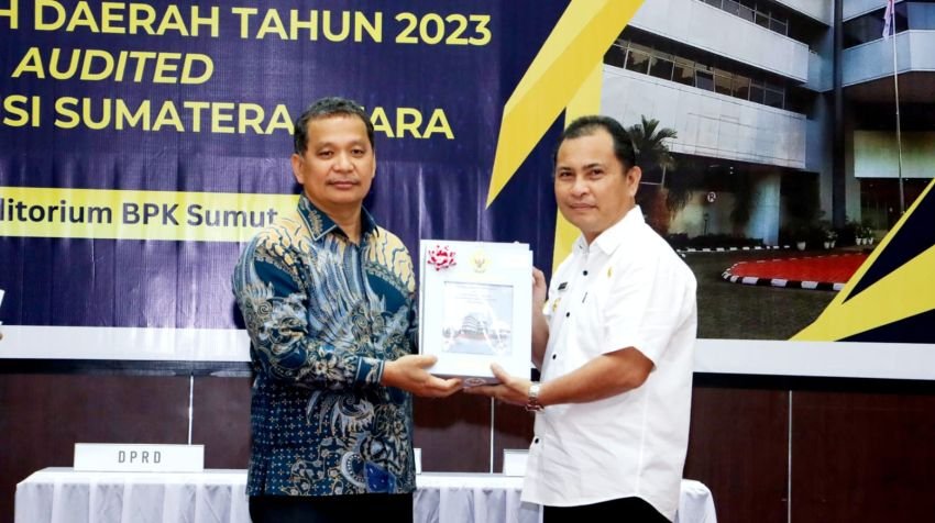 Pemkab Dairi Raih Opini WTP atas Laporan Keuangan TA 2023