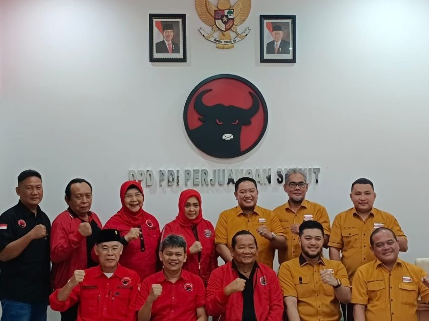 Bahas Isu Strategis, PDI Perjuangan Sumut Terima Kunjungan PKS dan Hanura