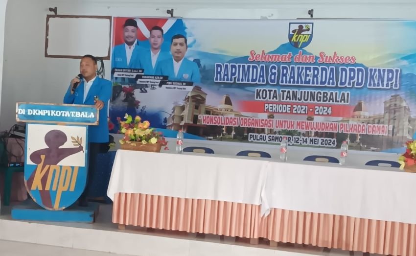 KNPI Tanjungbalai Gelar Rapimda dan Rakerda di Samosir