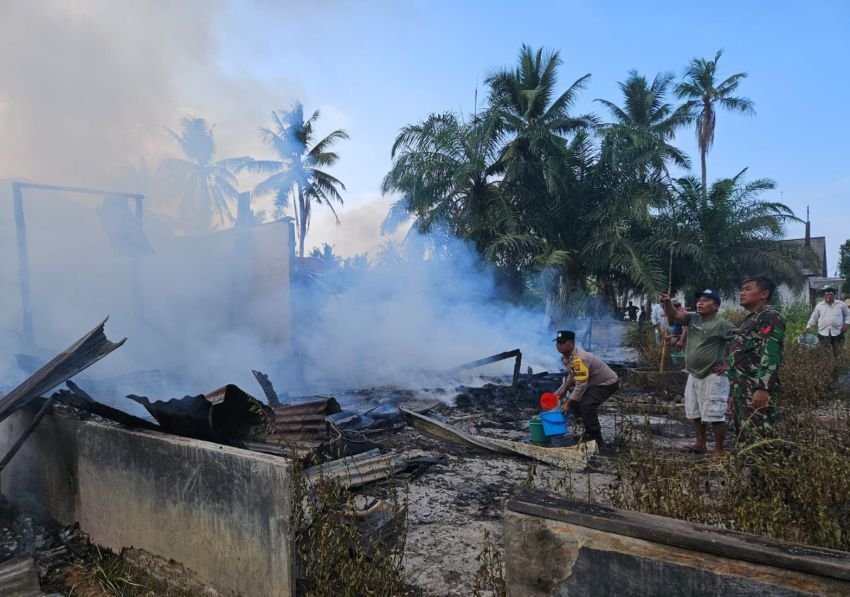 2 Rumah di Tanjungberingin Sergai Terbakar