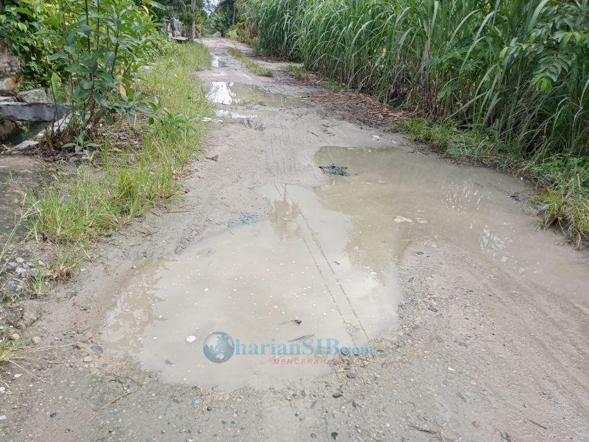 Jalan Sukun Kota Tanjungbalai Memprihatinkan, Perlu Perbaikan