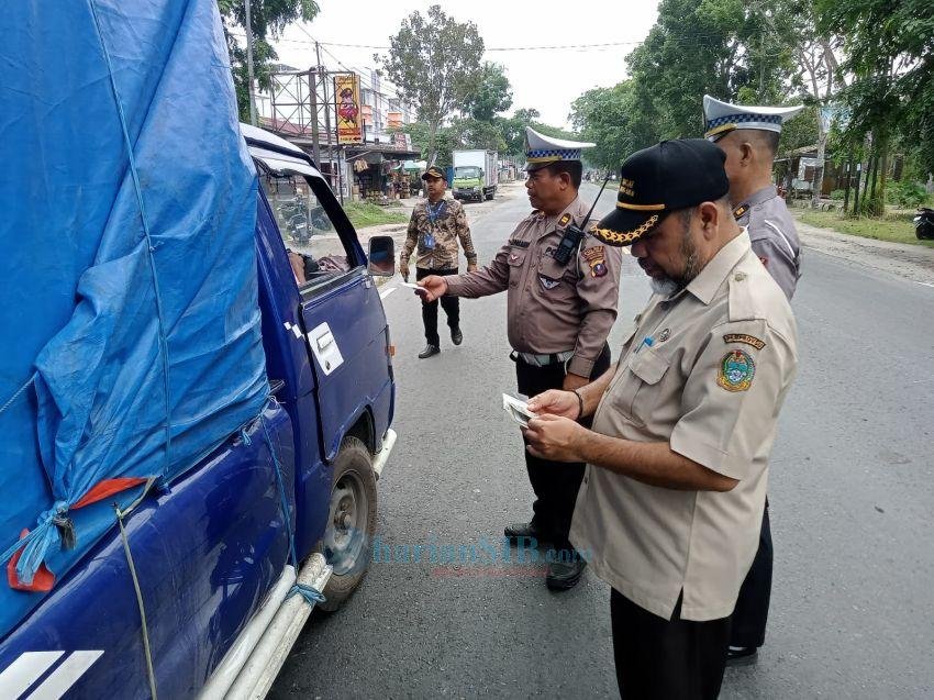 Satlantas dan Dispenda Tanjungbalai Operasi Kepatuhan PKB-BBNKB