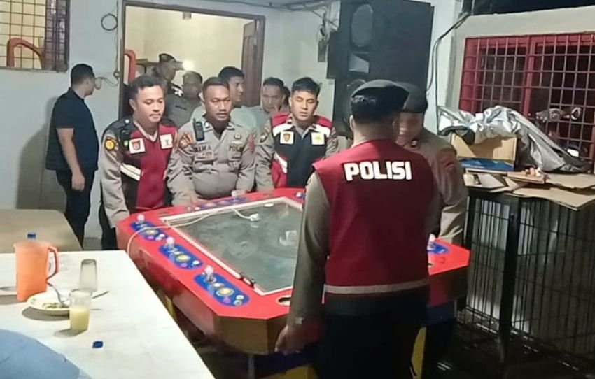 Polresta Deliserdang Amankan Mesin Judi di Tanjungmorawa