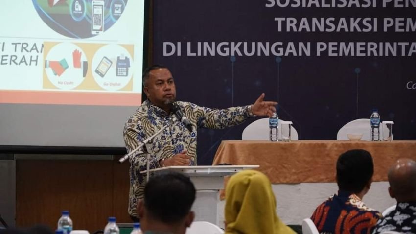 Kepala dan Bendahara OPD Labura Hadiri Sosialisasi Penerapan ETPD di Medan