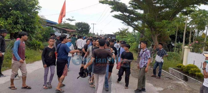 Mencekam, Anggota Geng Motor Bersajam 2 Kali Serang Warga, 2 Orang Terluka