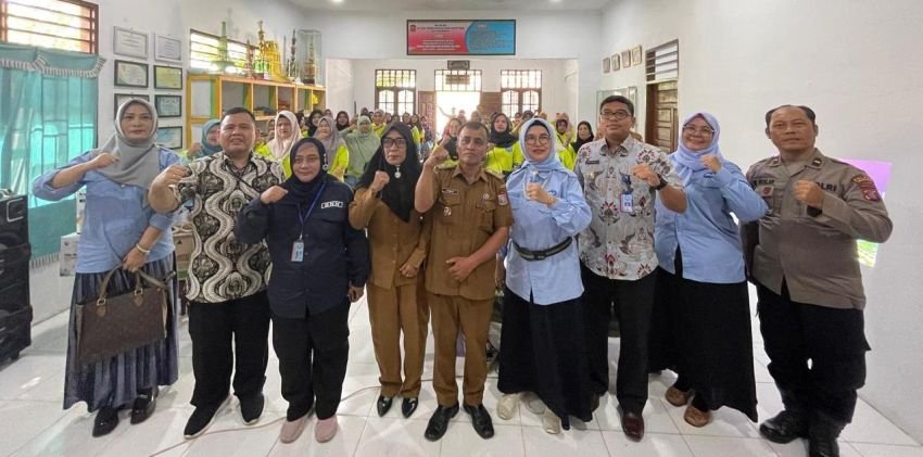 Kapol Sub Sektor Datuk Bandar Timur Ikuti Bimtek Life Skill Kawasan Rawan Narkoba di Tanjungbalai