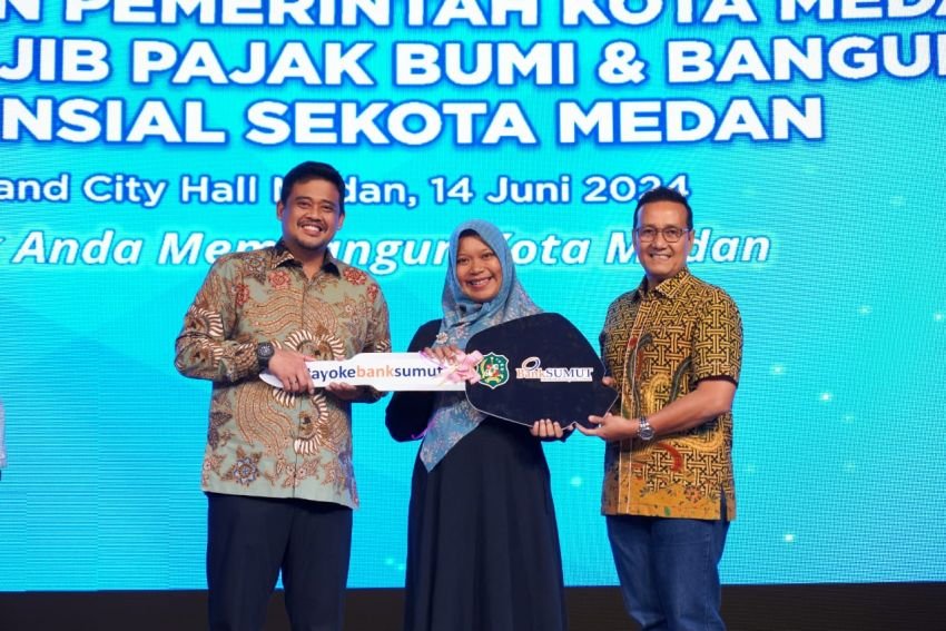 Loket Pembayaran Bank Sumut Terima Setoran Rp 126 Miliar Dari 150 Wajib PBB