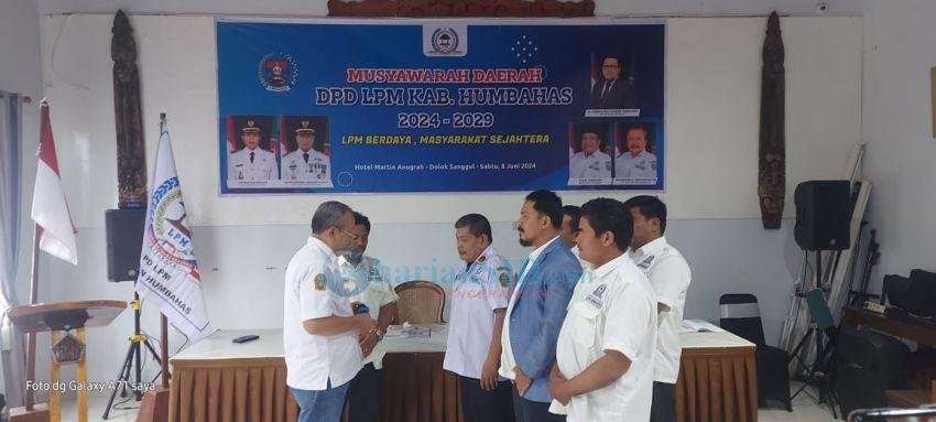 Antonius Simamora Ketua DPD LPM Kabupaten Humbahas 2024-2029