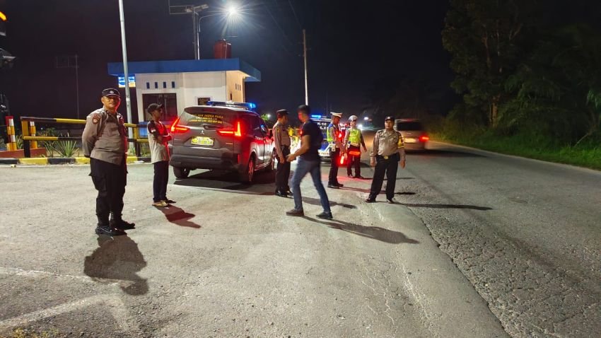 Cegah Aksi Kenakalan Remaja, Polsek Indrapura Gelar Patroli Gangguan Kamtibmas