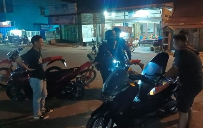 Polisi Patroli Presisi Malam Antisipasi Geng Motor, Begal dan Premanisme di Rantauprapat