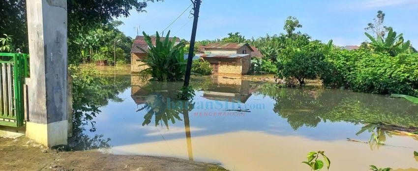 Pemerintah Cari Solusi Genangan Air yang Melanda Pemukiman Warga di Beringin