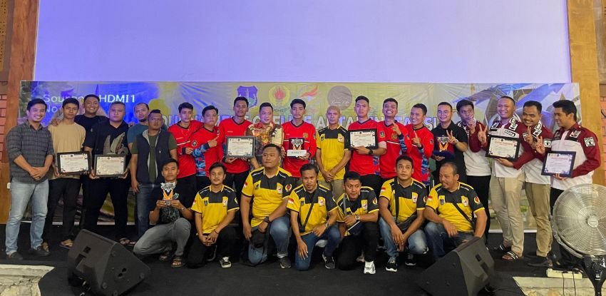 Tim Damkar Juara I Turnamen Mobil Legends Piala Pj Wali Kota Tebingtinggi