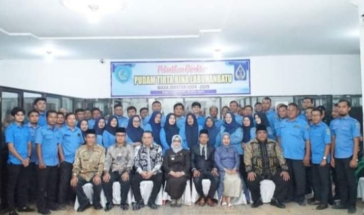 M Lutfi SH MH Dilantik Jadi Direktur PUDAM Tirta Bina Labuhanbatu