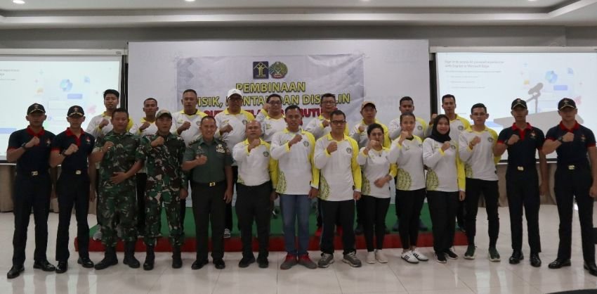 Pegawai Rutan Tarutung Ikuti Pembinaan FMD