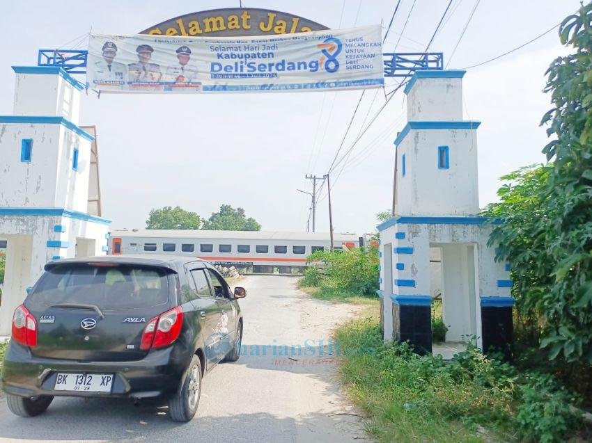 Ini Penampakan Perlintasan Kereta Api Tanpa Palang Tewaskan 6 Sekeluarga di Deliserdang