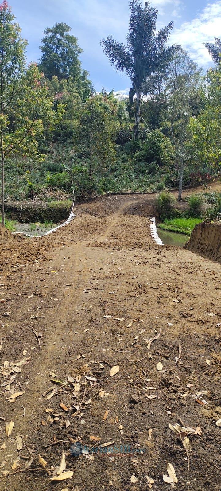 Pembangunan Jalan Usaha Tani di Desa Mbinanga Boang Dibiayai DD