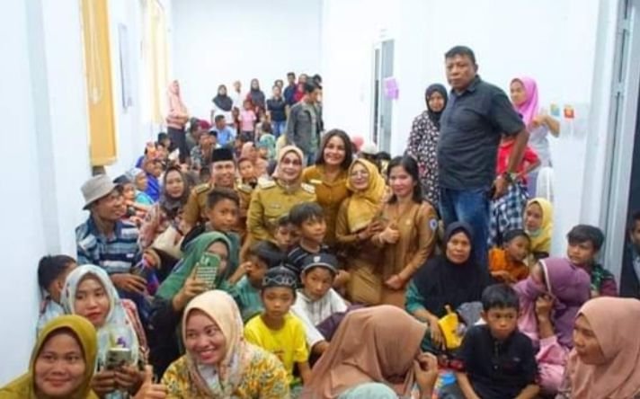 Pemkab Labuhanbatu Sunat Massal 152 Anak di Puskesmas Negerilama