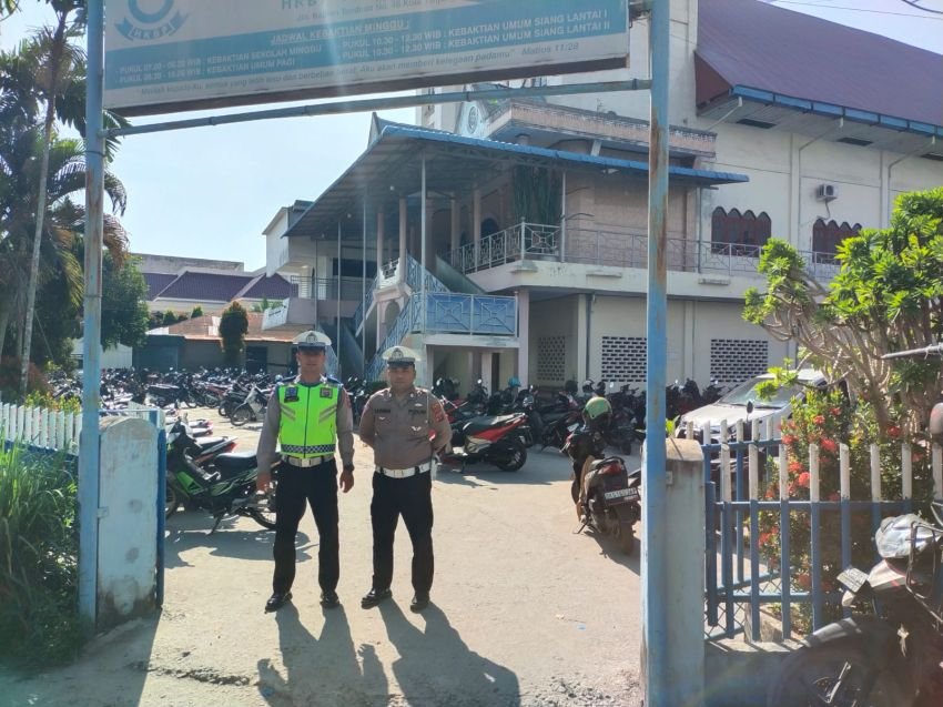 Umat Kristen Tanjungbalai Merasa Aman dan Nyaman saat Beribadah