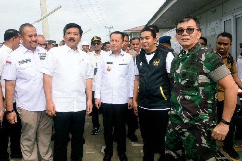 Menko Polhukam dan Pj Gubernur Sumut Tinjau Venue Sport Centre, Progres Stadion Masih 71,8 Persen