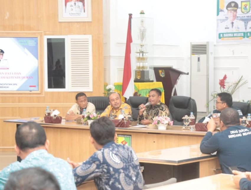 Pemkab Sergai Sosialisasi Pemanfaatan Data Pelayanan Administrasi Kependudukan