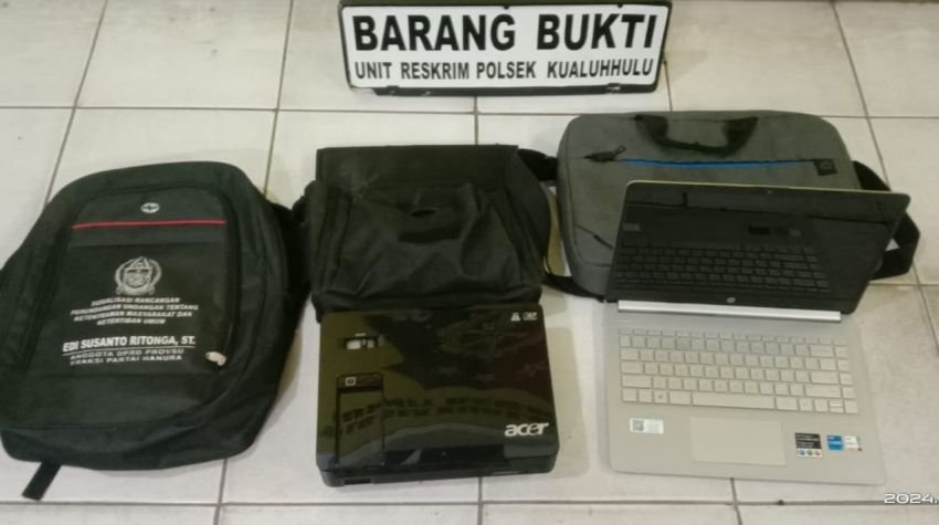 Pencuri Laptop di Kantor Camat Kualuh Hulu Ditangkap