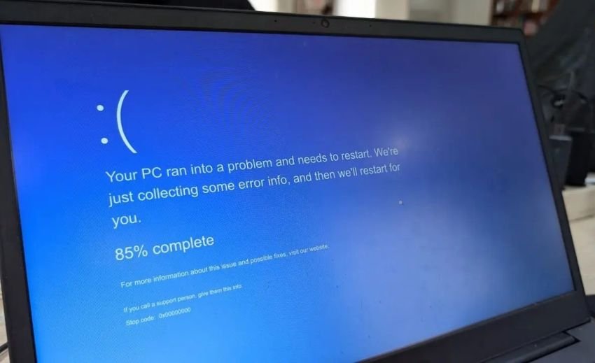 Windows Crash ! Munculnya Layar Biru Menerjang Pengguna di Seluruh Dunia