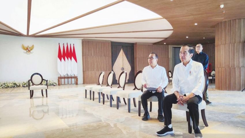 Jokowi Beri Nama Kantor Presiden di IKN ‘Istana Garuda’